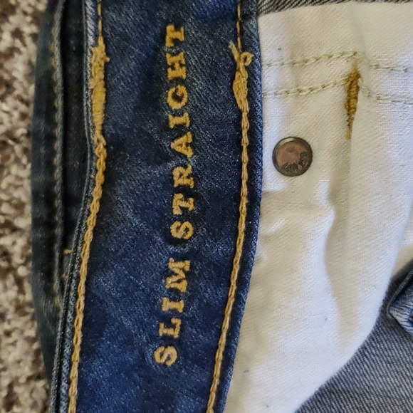 Men's American Eagle Slim Straight Jeans, 32 x 34 - Picture 5 of 11